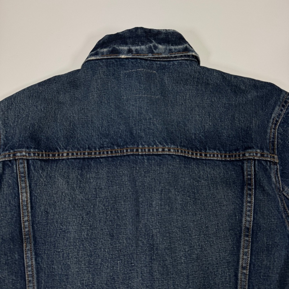 Polo Ralph Lauren Denim Core Jacket Mens Small Blue Button Front Trucker - Picture 4 of 16